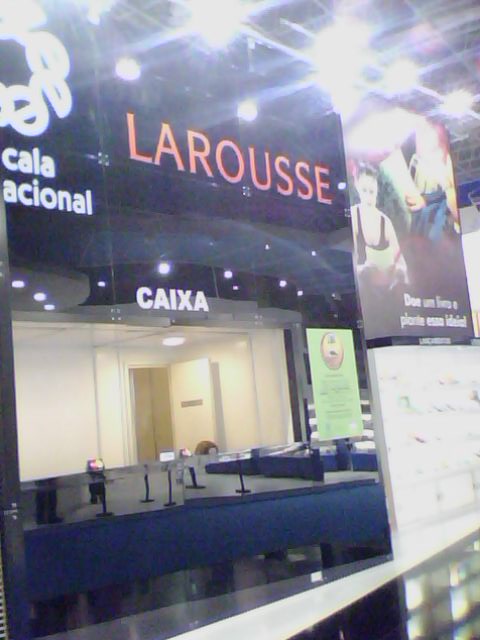 Stand da Editora Larousse