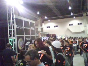 Acredito que maior parte do evento era funcionário ou aluno da Seven (rs) :P