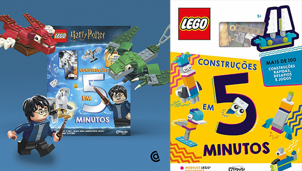 Livro Lego Harry Potter: Construções em 5 Minutos - Shopping do